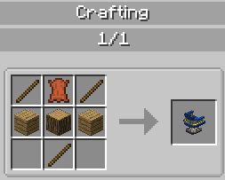 Crafting Recipe for Passenger Chair