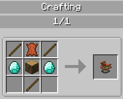 Crafting Recipe for Captain's Chair
