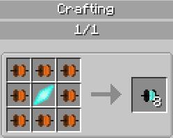 Crafting Recipe of Vanishing Wire